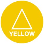 Yellow communication badge